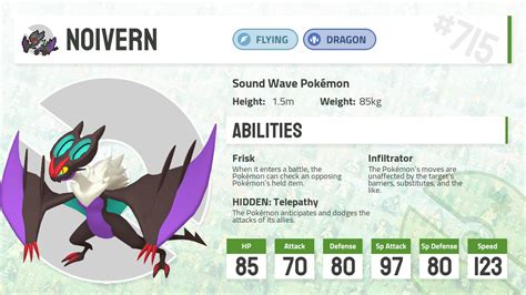 noivern hidden ability.